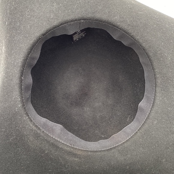 D&Y Black Wool Felt Hat Unisex OSFA - Picture 6 of 6